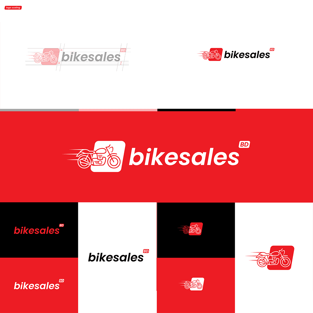 Bikesales logo design