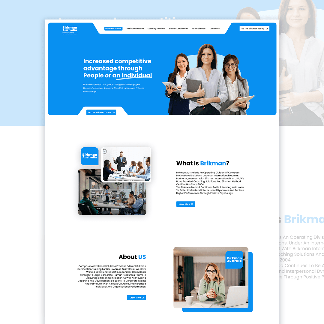Birkman website